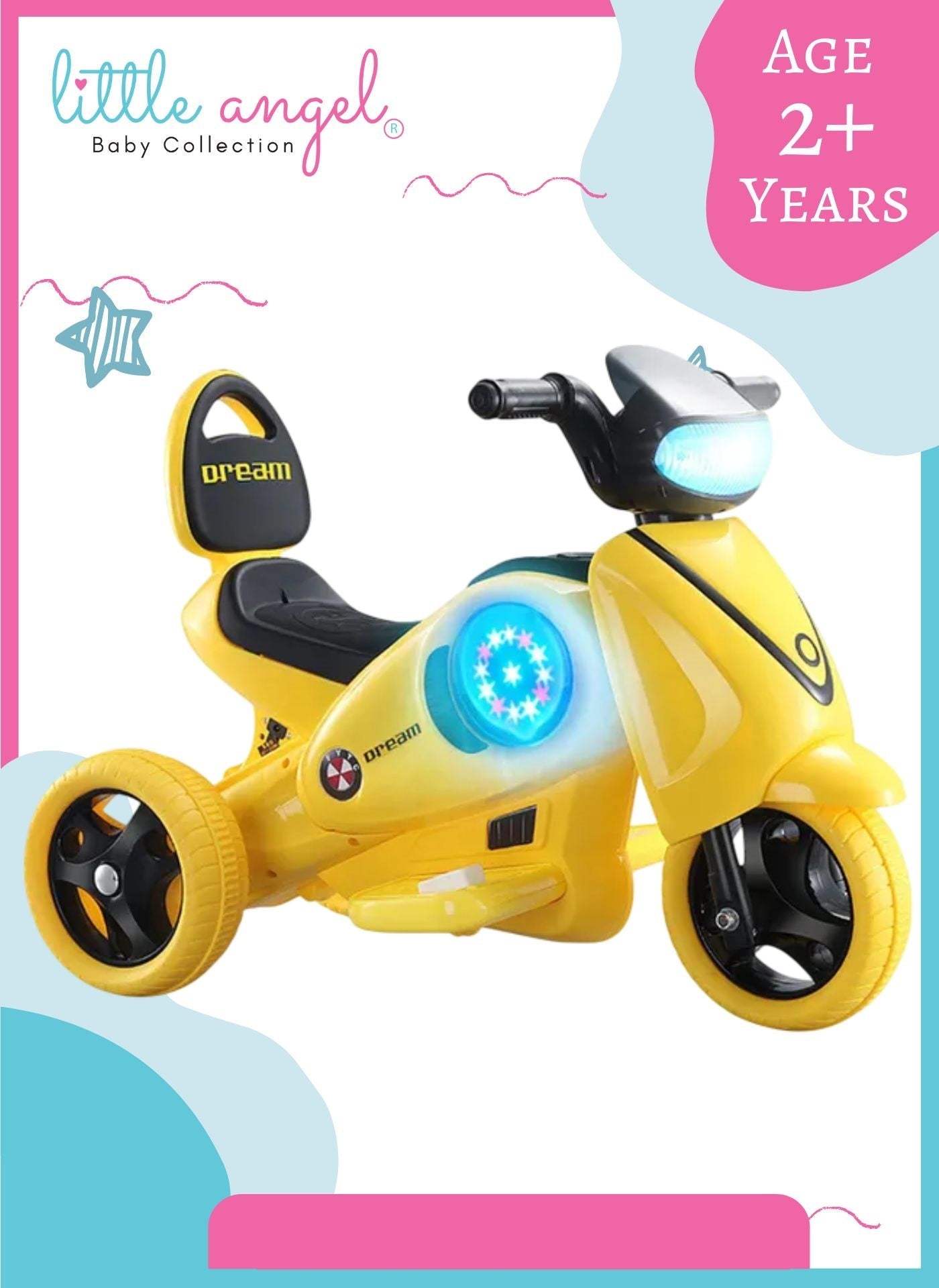 Kids Toys Ride On Bike Toy - Red
