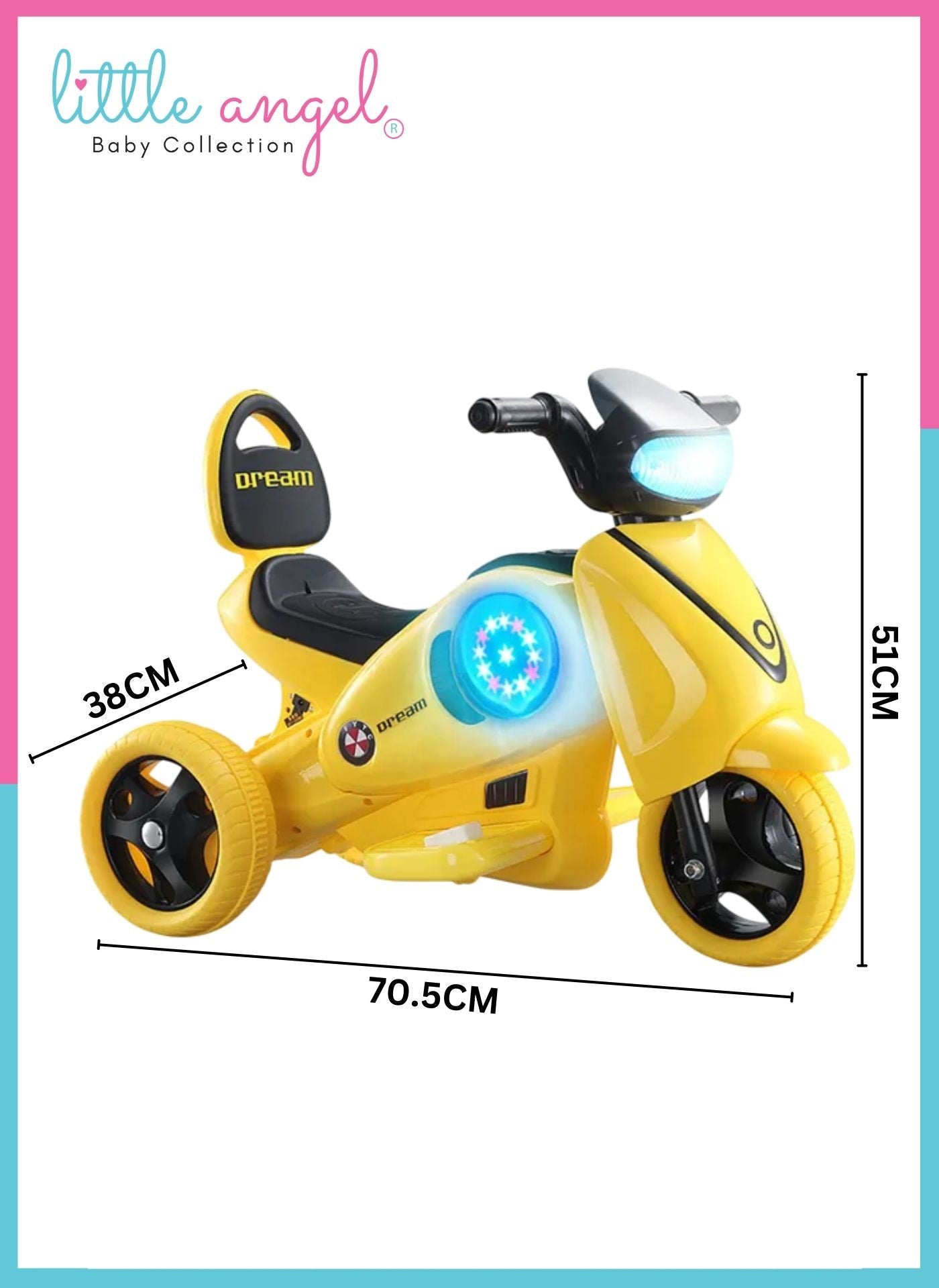 Kids Toys Ride On Bike Toy - Red