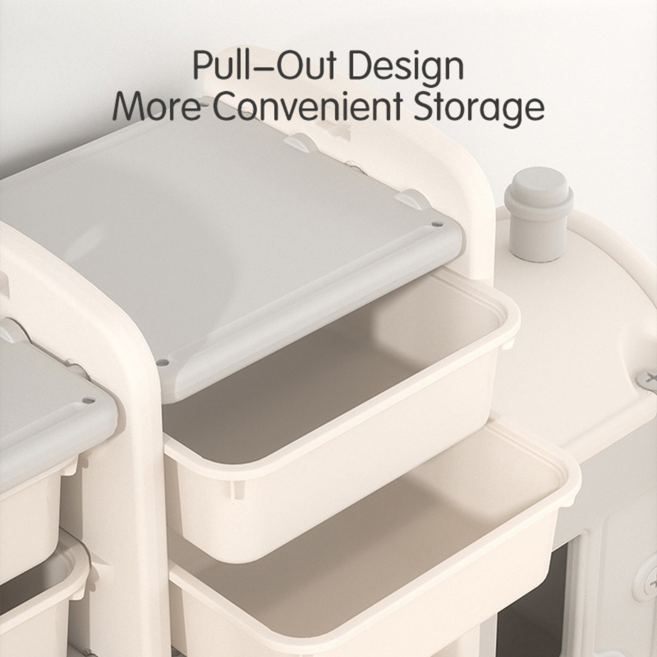 Little Angel Toys Organizers & Multi Storage Rack - White/Grey