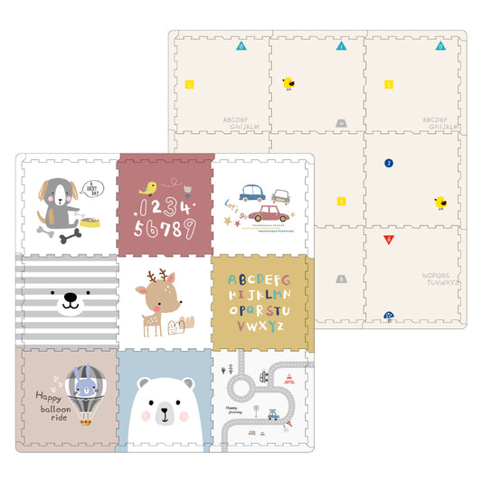 Little Angel - Baby Floor Play Mat For Crawling Puzzle Tiles