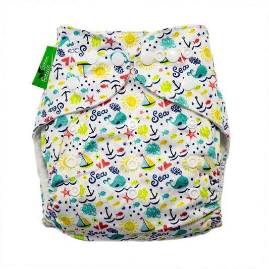 Green Future Baby Cloth Diaper all in one Reusable Sailing