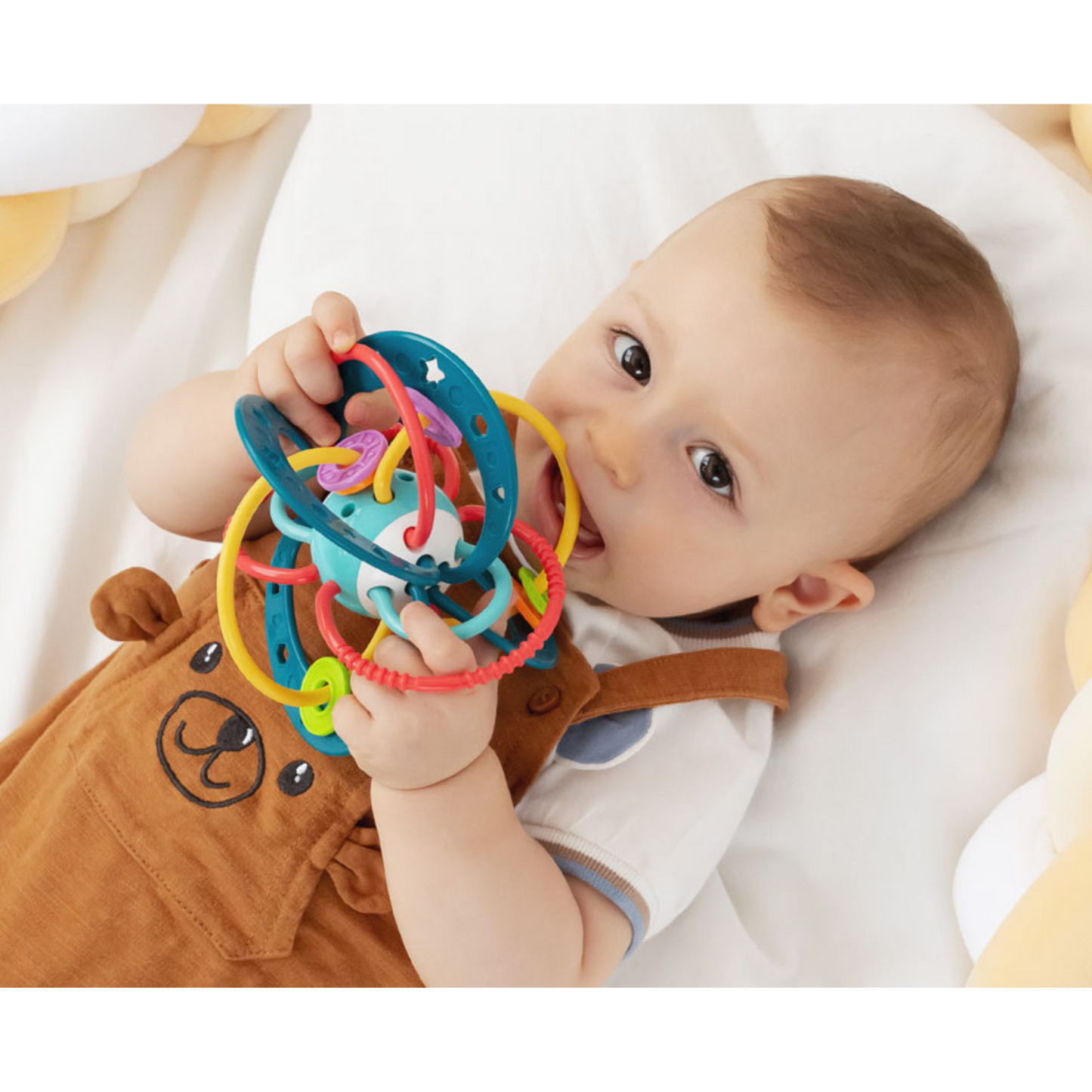 Hunager - Interactive Learning Ball Toy - Green/Orange