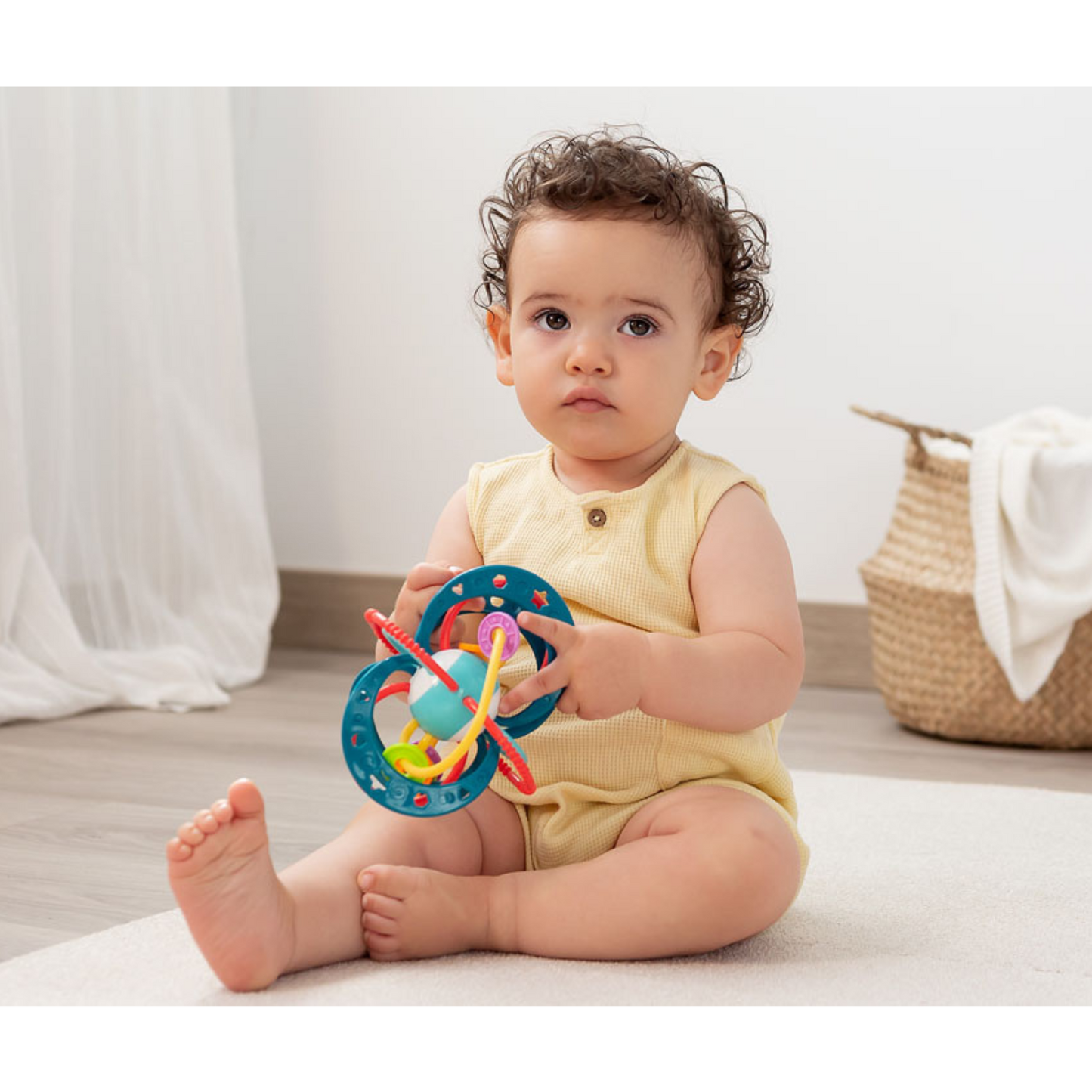 Hunager - Interactive Learning Ball Toy - Green/Orange