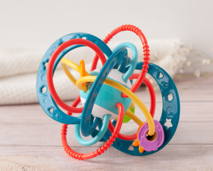 Hunager - Interactive Learning Ball Toy - Green/Orange