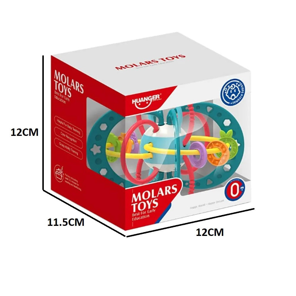 Hunager - Interactive Learning Ball Toy - Green/Orange