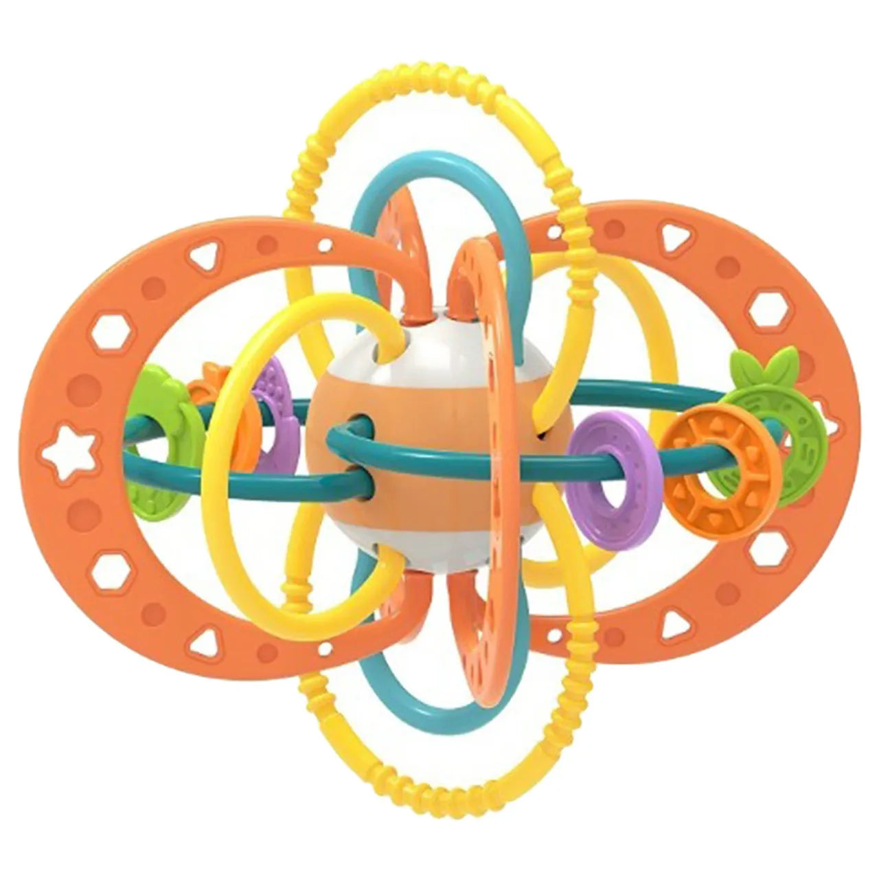 Hunager - Interactive Learning Ball Toy - Green/Orange