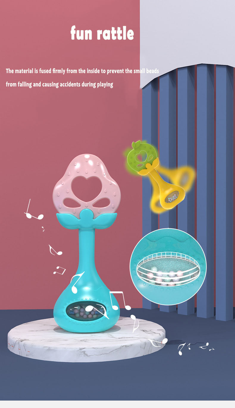 Huanger - Baby Fruit Teether With Rattle