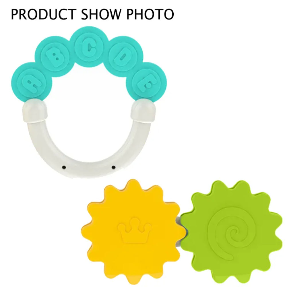 Huanger - Baby Rattles And Teether Toy Set For Newborns 8Pcs