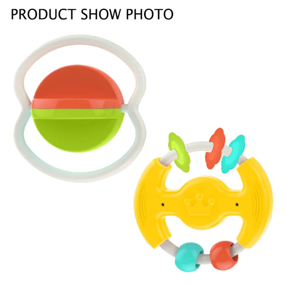 Huanger - Baby Rattles And Teether Toy Set For Newborns 8Pcs