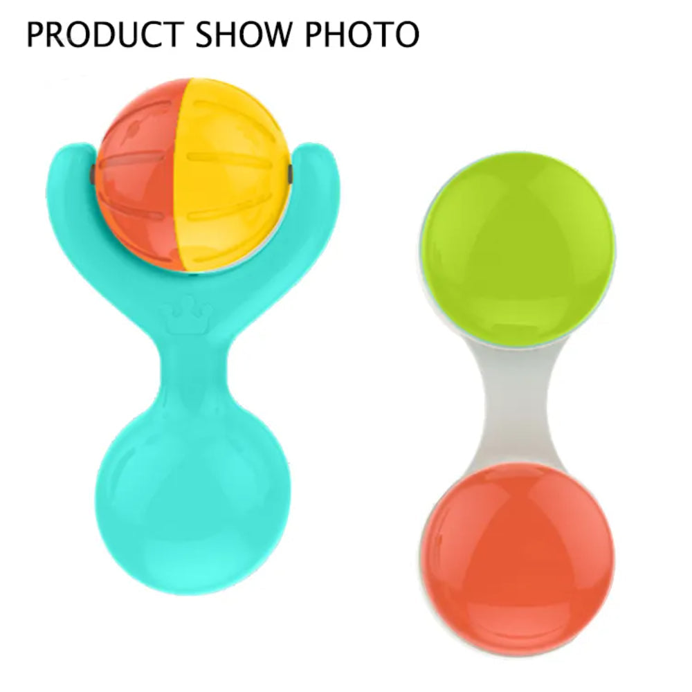 Huanger - Baby Rattles And Teether Toy Set For Newborns 8Pcs