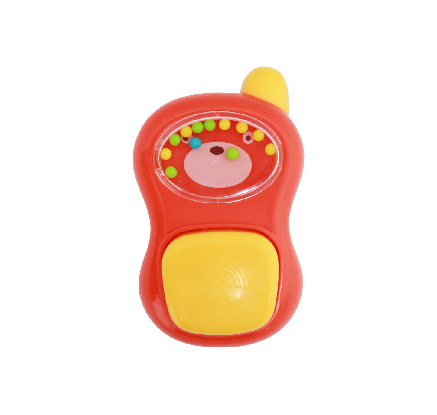 Huanger - Baby Mobile Phone Toy Rattle W/ Sounds -Orange/Pink