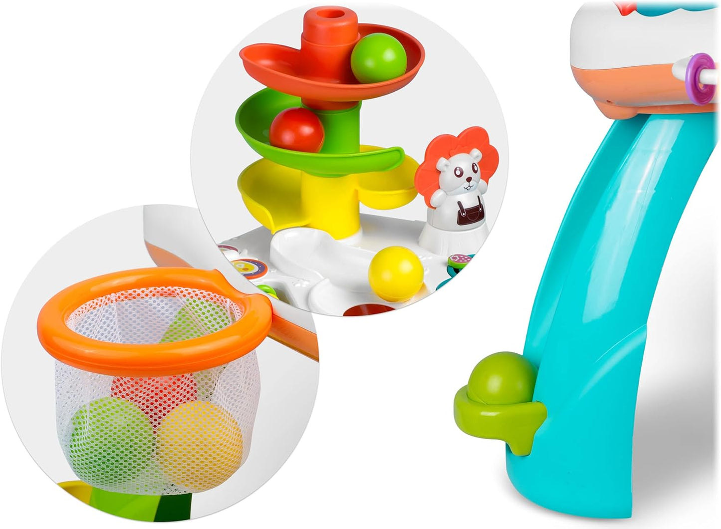 Huanger - Baby Activity Table Learning with Music - Multicolor