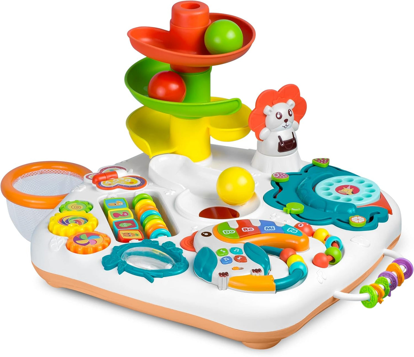 Huanger - Baby Activity Table Learning with Music - Multicolor