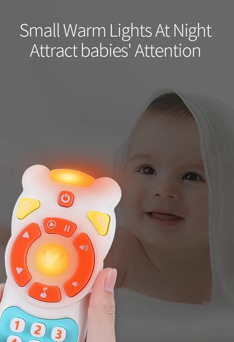 Huanger - Baby Musical Remote Control Toy W/ Lights & Sounds