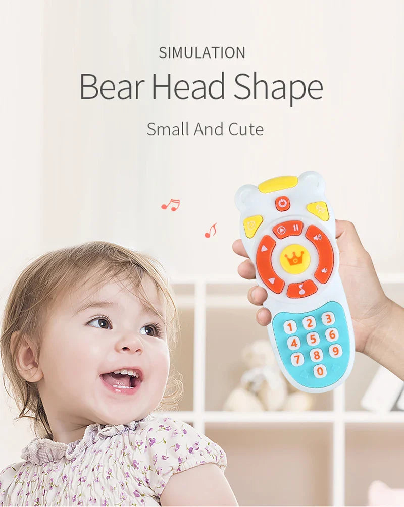 Huanger - Baby Musical Remote Control Toy W/ Lights & Sounds