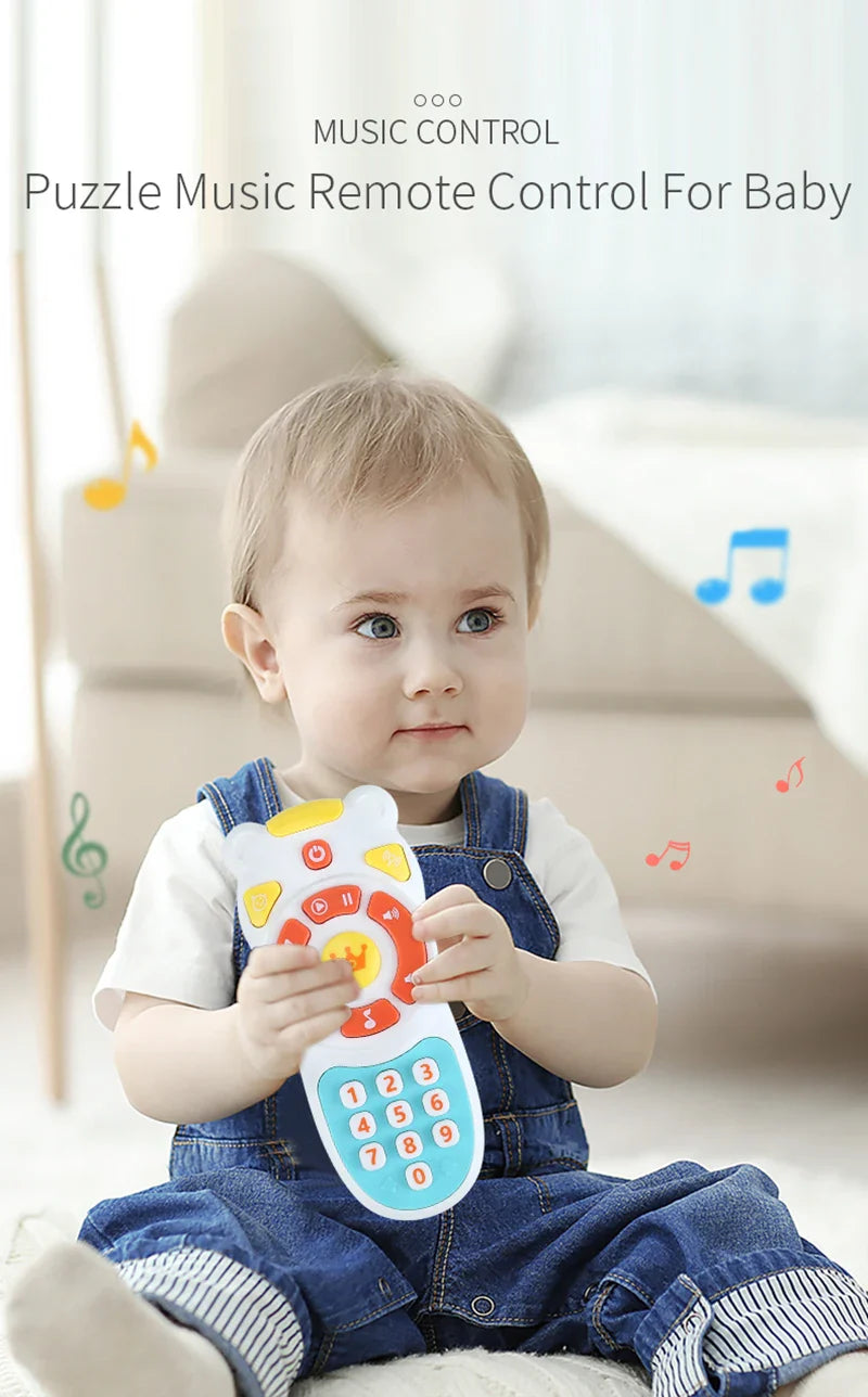 Huanger - Baby Musical Remote Control Toy W/ Lights & Sounds