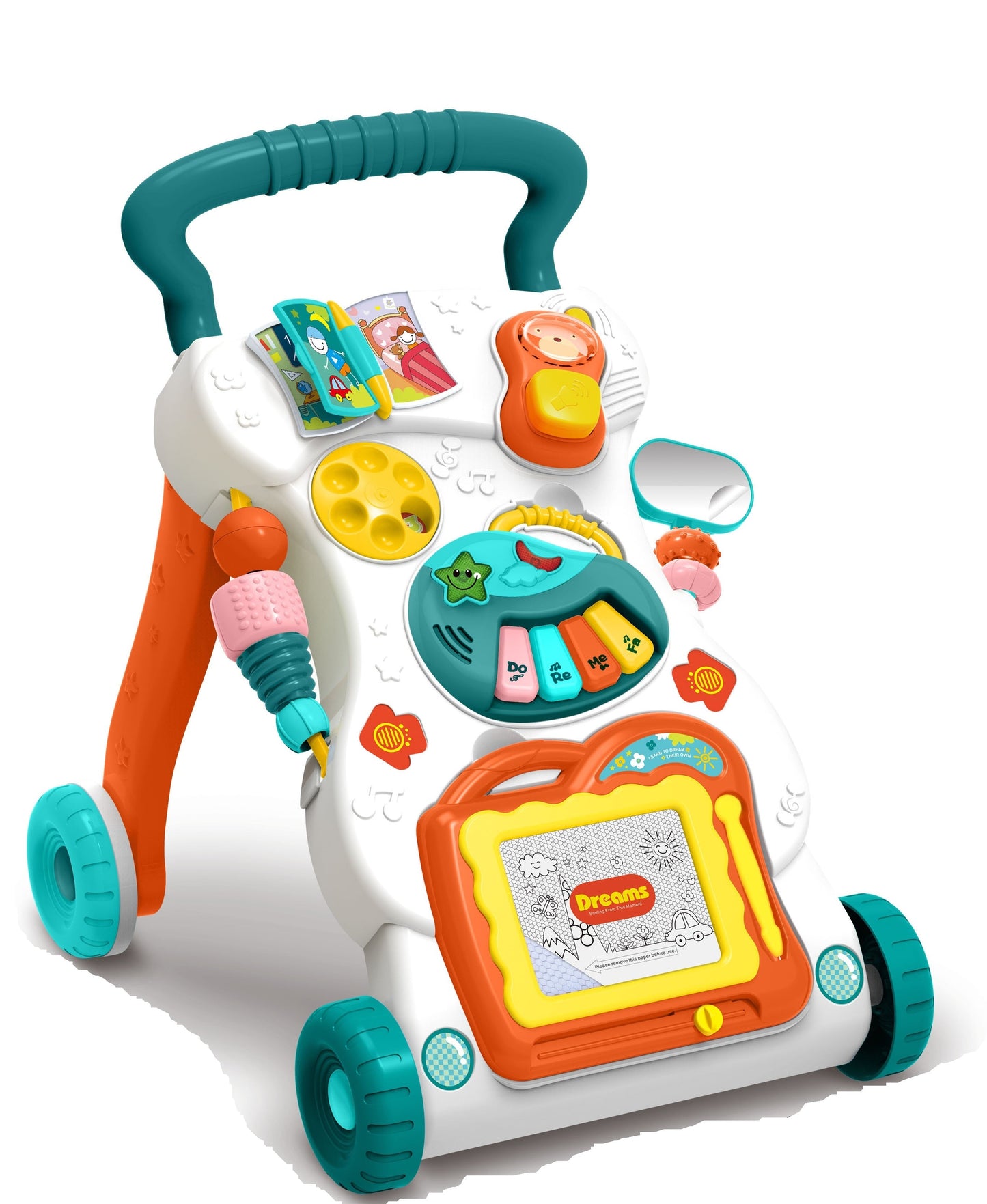Huanger - Baby Walker Push Activity Learning Toy - Green