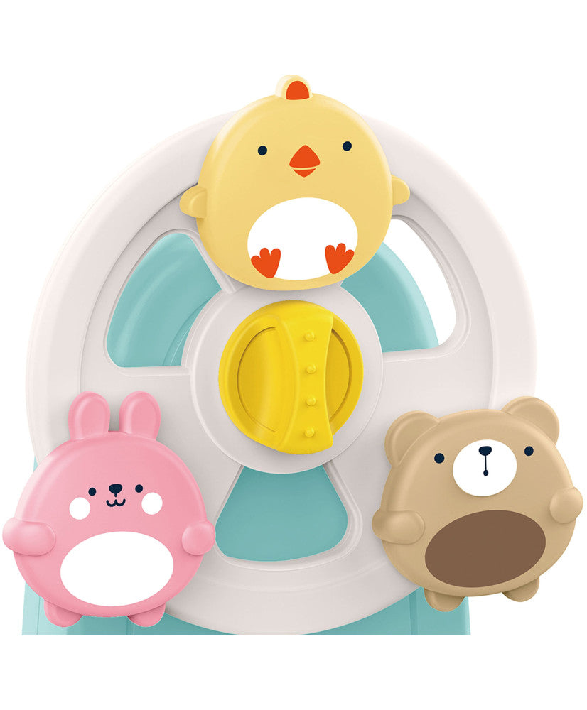 Little Angel - Baby Musical Ferris Wheel – Interactive Learning Toy - Blue/Pink
