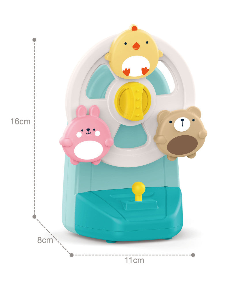 Little Angel - Baby Musical Ferris Wheel – Interactive Learning Toy - Blue/Pink