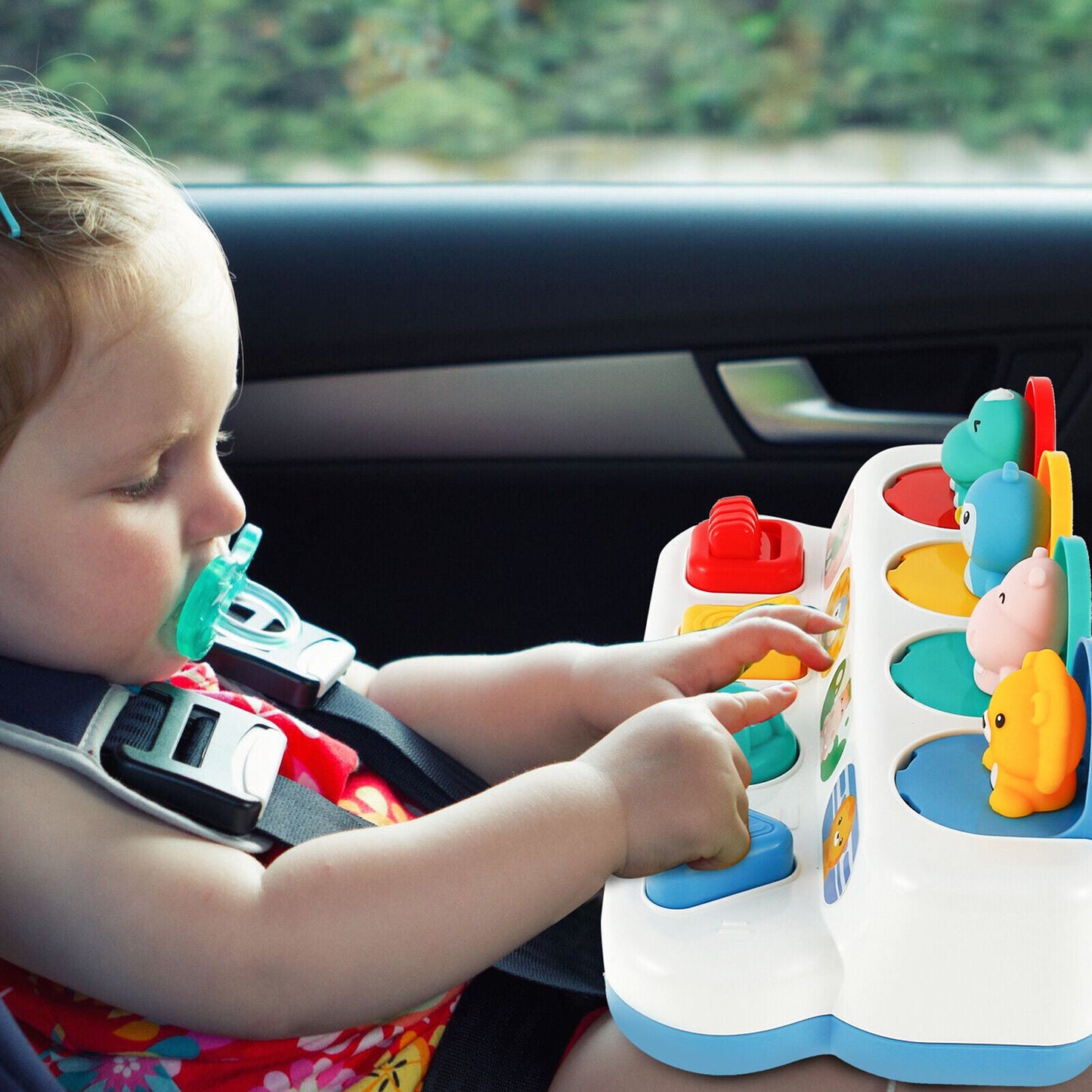 Baby Early Development Educational Toy for 1 Year Old – Interactive Learning, Cognitive Growth, Fine Motor Skills, Animal Figures, Vibrant Colors, Safe & Durable Design for Toddlers' Active Play