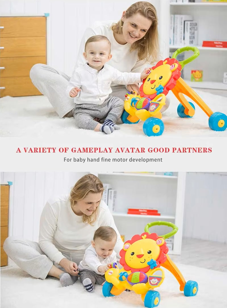 Little Angel – Baby Push Learning Walker Musical Activity Toy