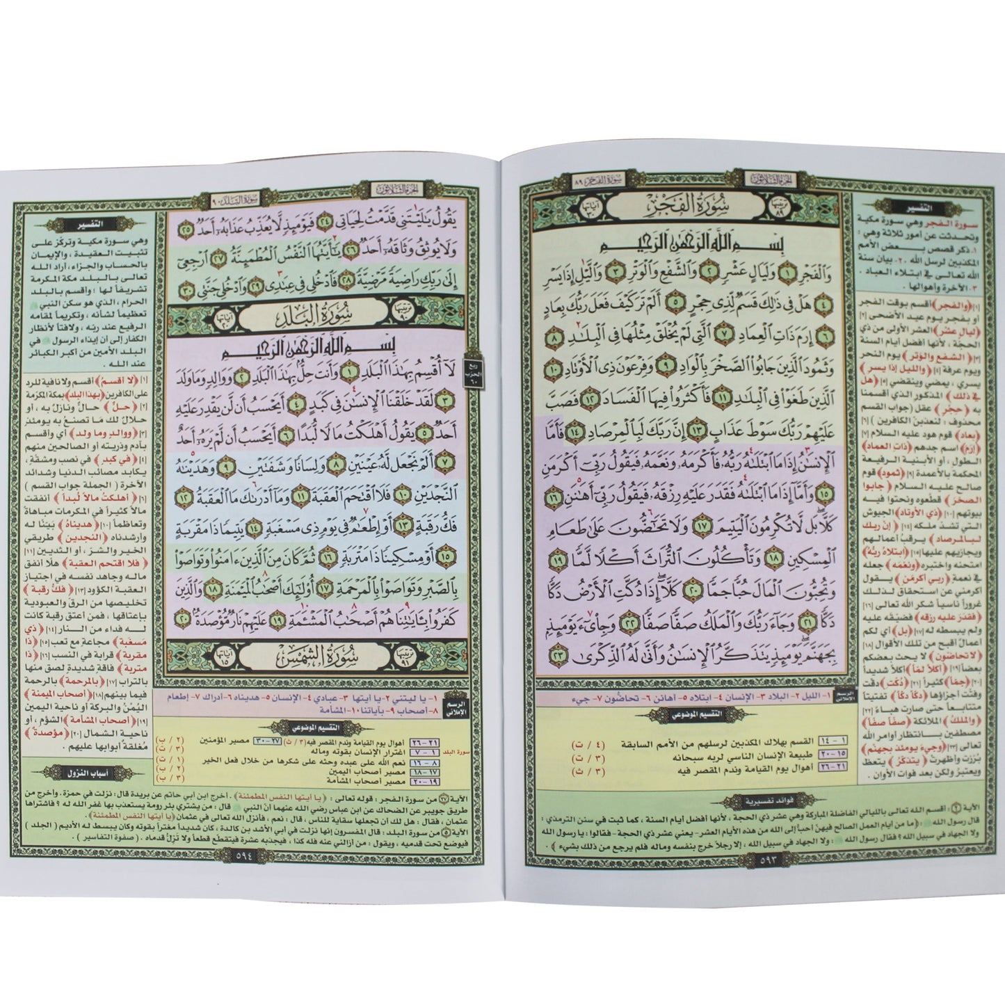 Thematic Tafsir Quran – 30 Juz' (Al-Hafidh Al-Mutqin) in Leather Bag