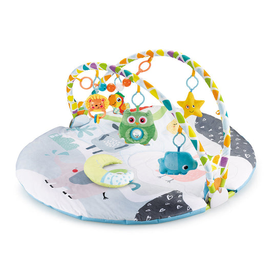 Little Angel – Baby Play Mat Activity Gym with Hanging Toys – Blue