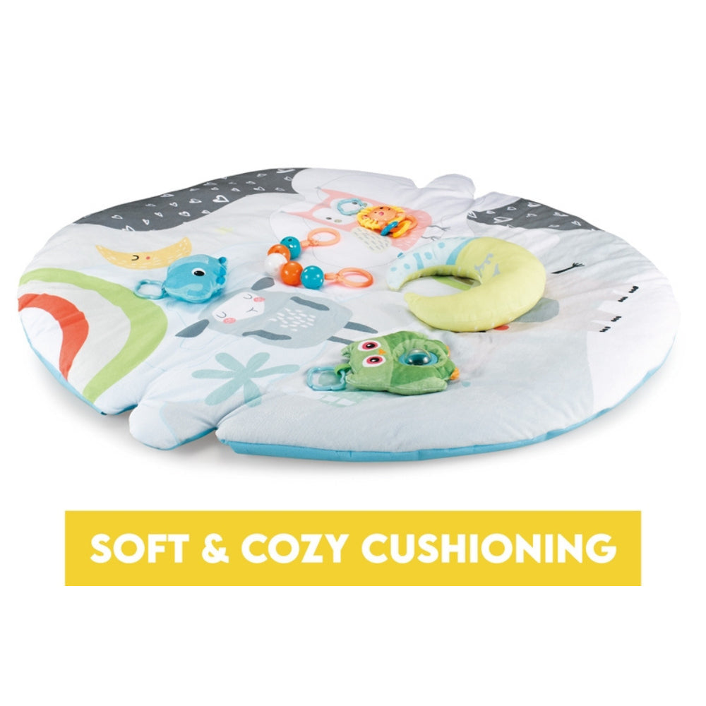 Little Angel – Baby Play Mat Activity Gym with Hanging Toys – Blue