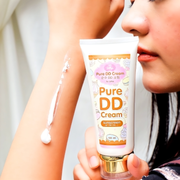 Jellys Pure DD Cream Sunscreen SPF 100 / PA+++ - Daytime Cream for Smooth and Even Skin- 100 ml