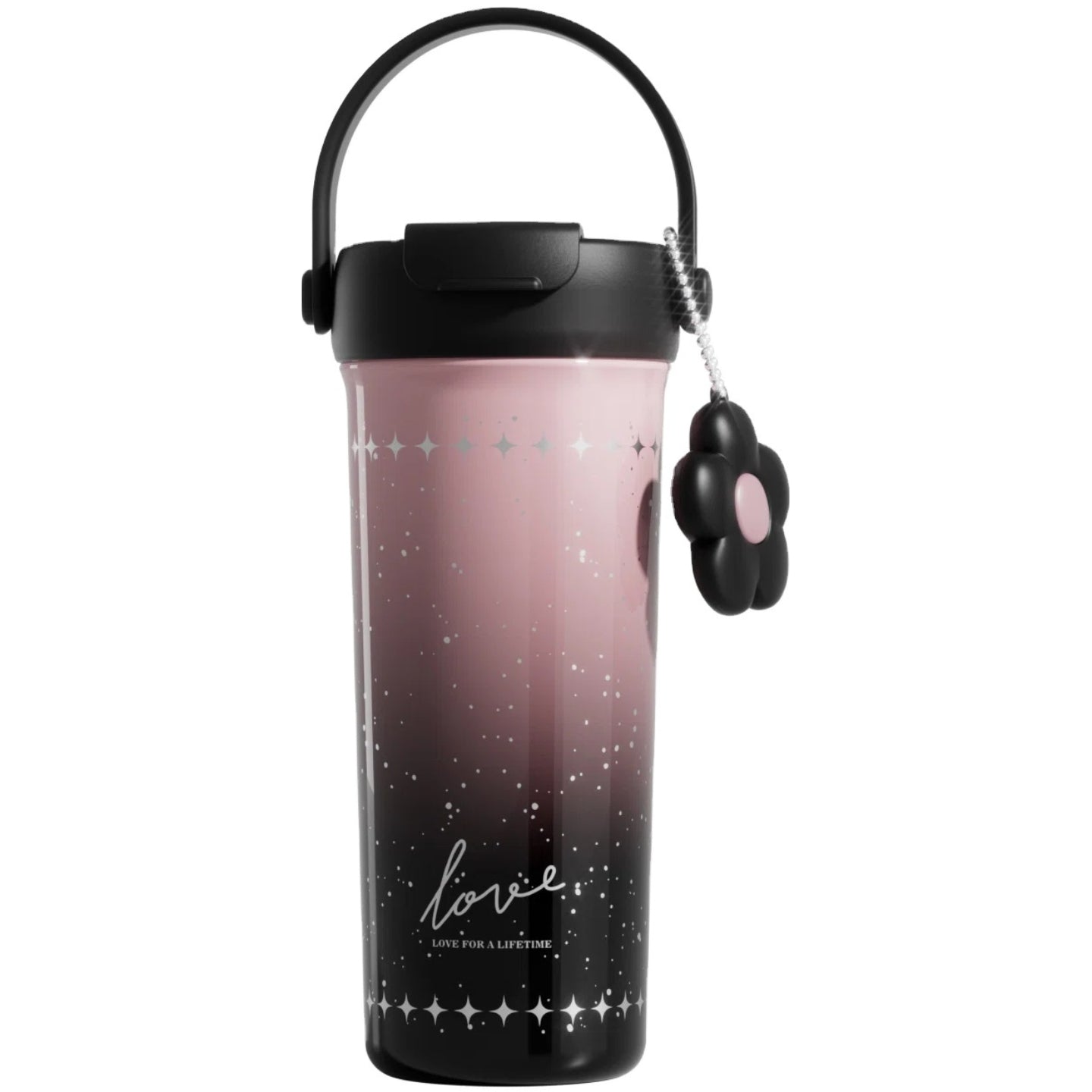 Little Angel - Kids Water Bottle 550Ml Thermos Straw Cup, 316 Stainless Steel