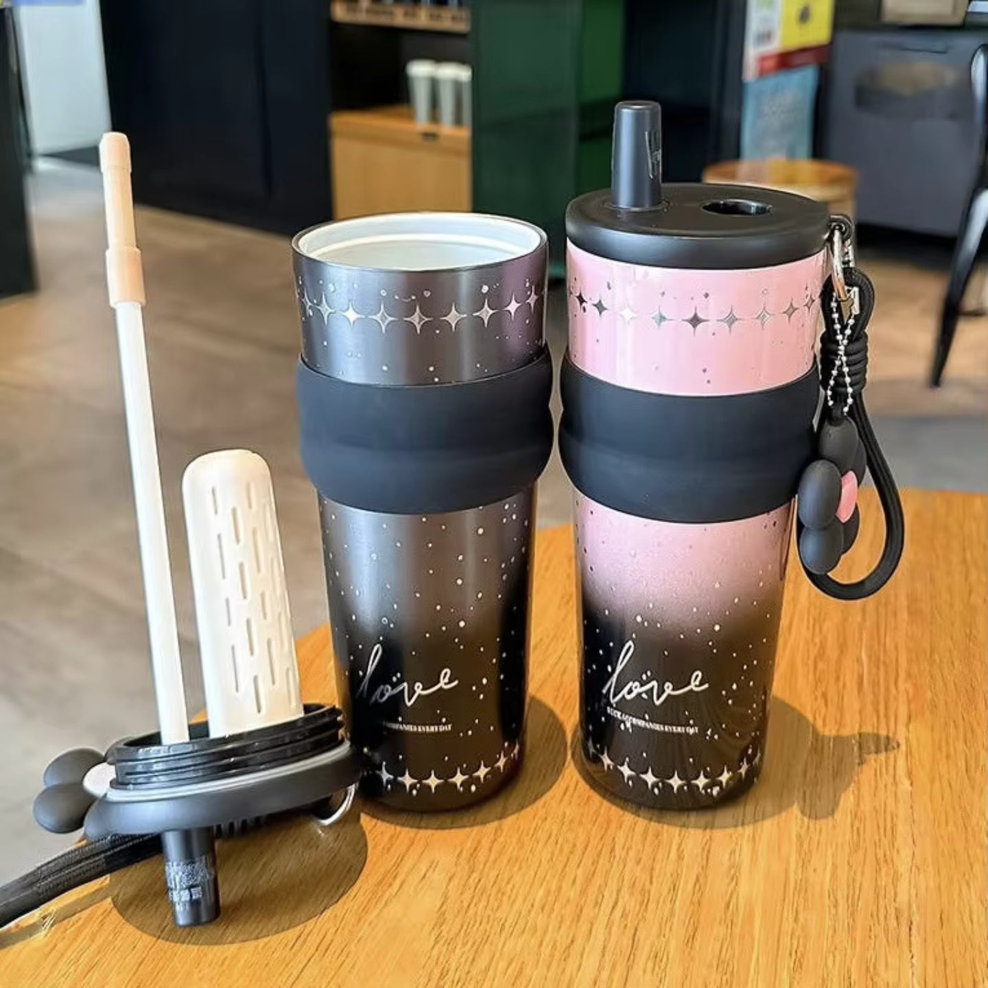 Little Angel - Kids Water Bottle 710 Ml, 316 Stainless Steel Straw Cup