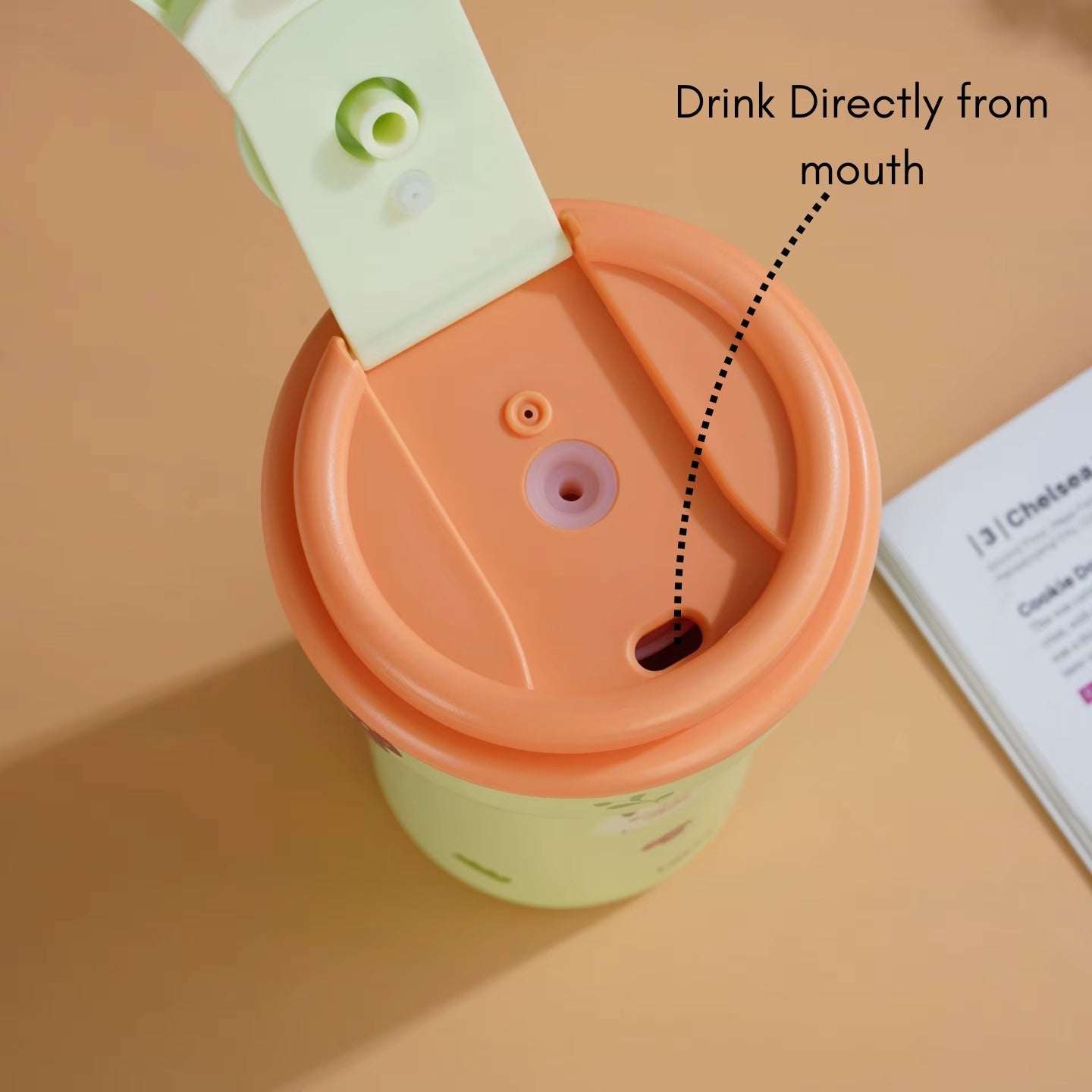 Little Angel - Kids Water Bottle 316 Stainless Steel Straw Cup 600Ml