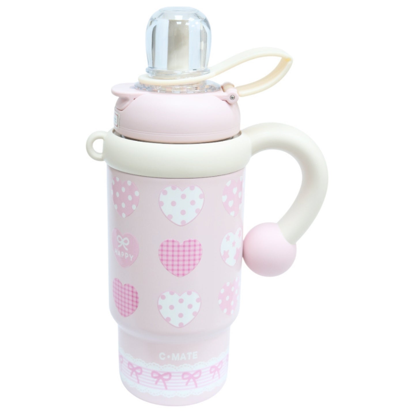 Little Angel -  Kids Water Bottle With Straw 316 Stainless Steel 900Ml