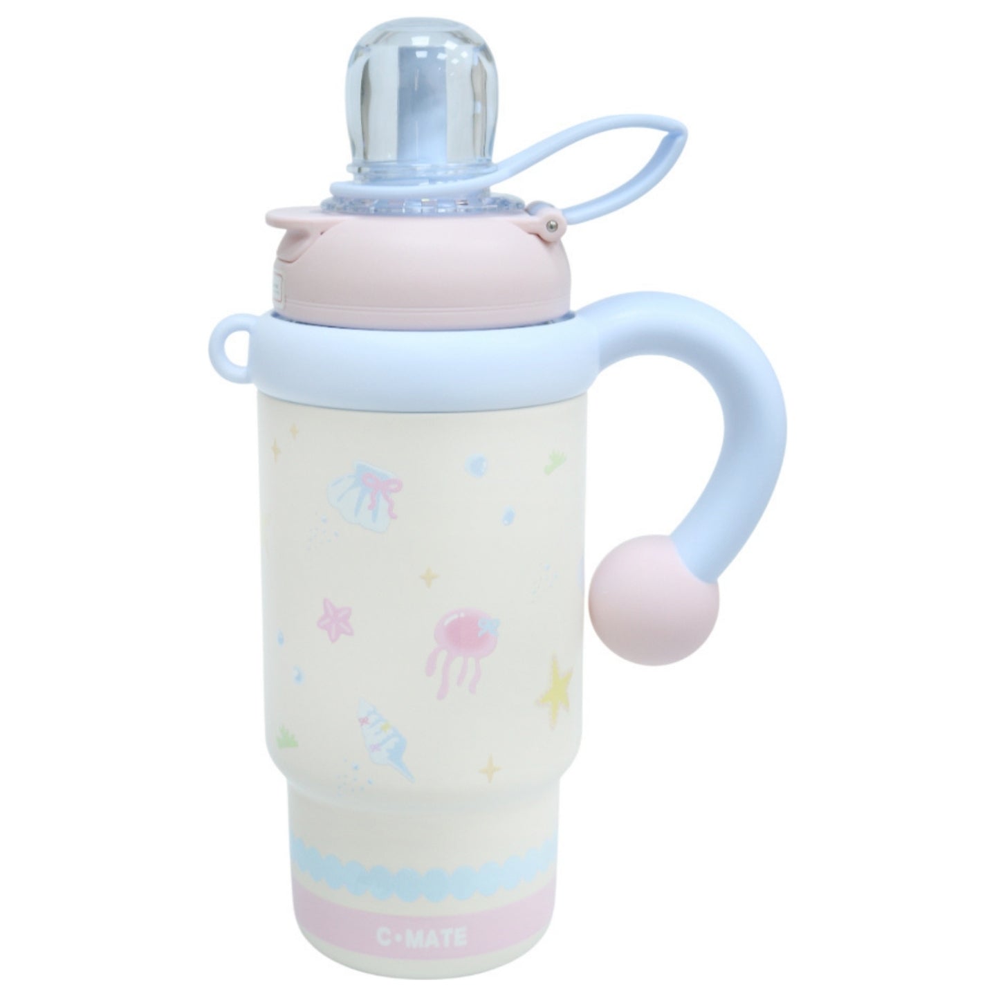 Little Angel -  Kids Water Bottle With Straw 316 Stainless Steel 900Ml
