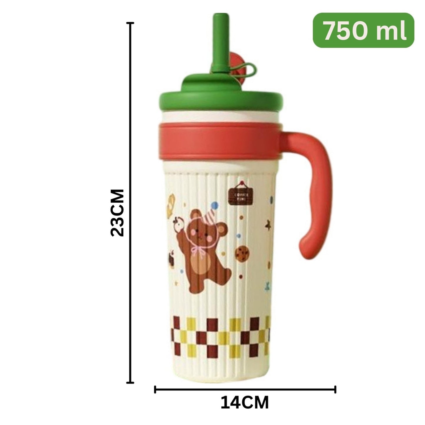Little Angel - Kids Water Bottle 750Ml | 316 Stainless Steel Straw Cup