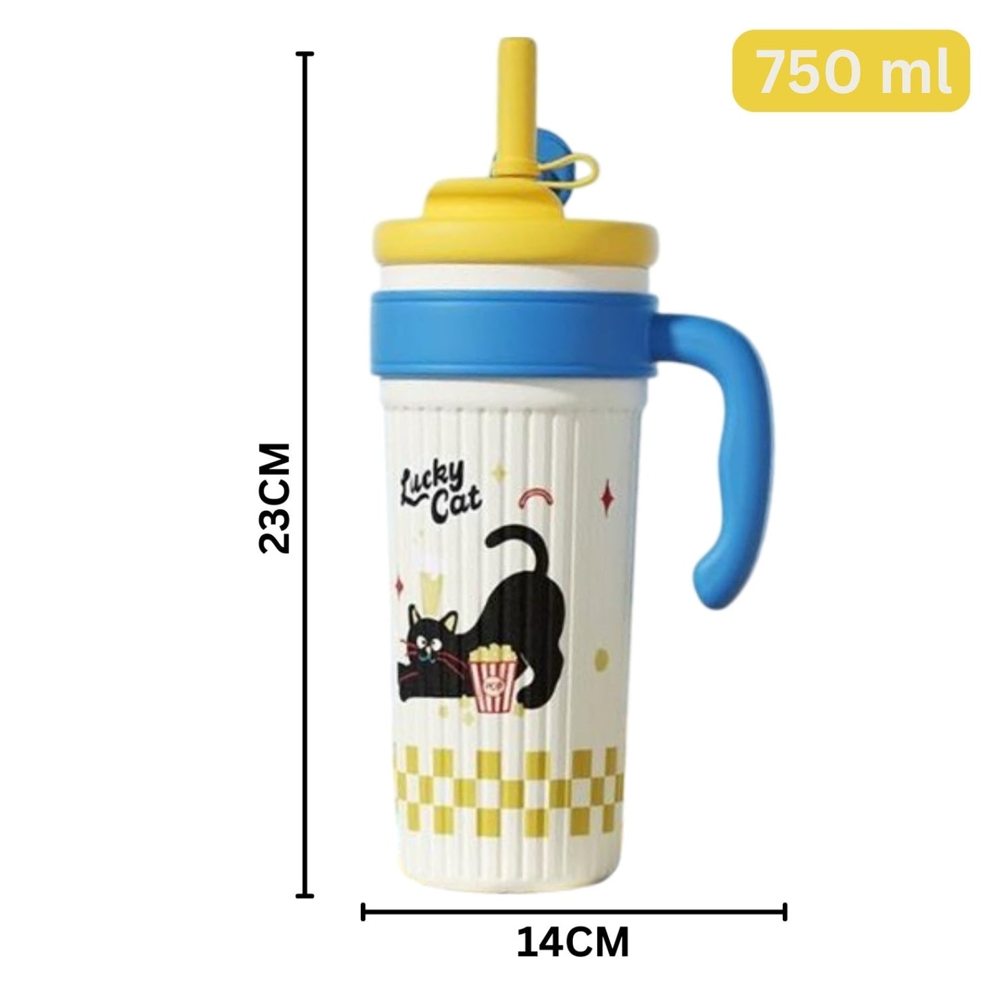 Little Angel - Kids Water Bottle 750Ml | 316 Stainless Steel Straw Cup