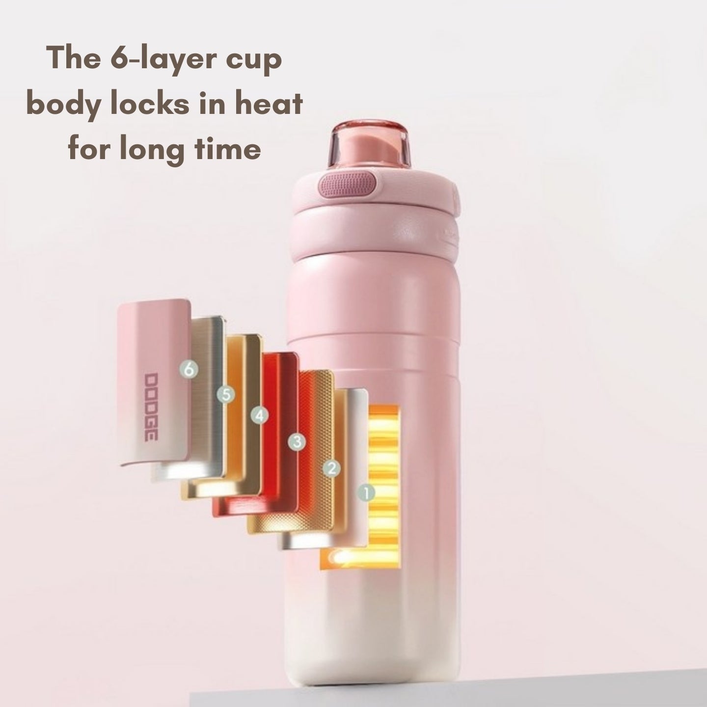 Little Angel - Kids Water Bottle 560Ml 316 Stainless Steel Straw Cup
