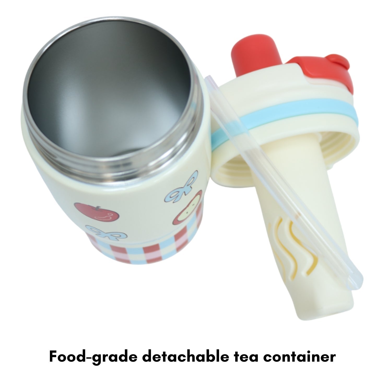 Little Angel - Kids Water Bottle 460Ml, 316 Stainless Steel Straw Cup