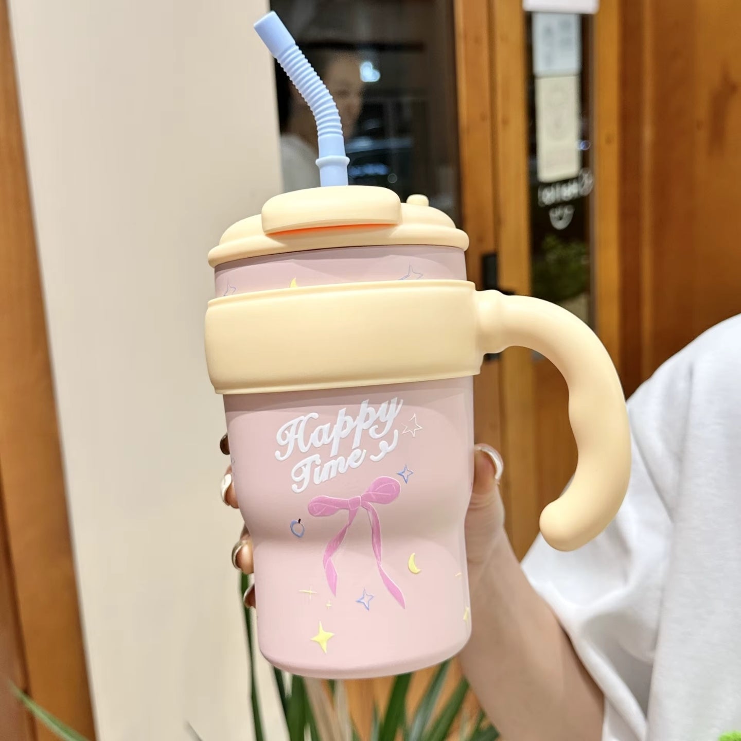 Little Angel - Kids Water Bottle 680 Ml 316 Stainless Steel Straw Cup
