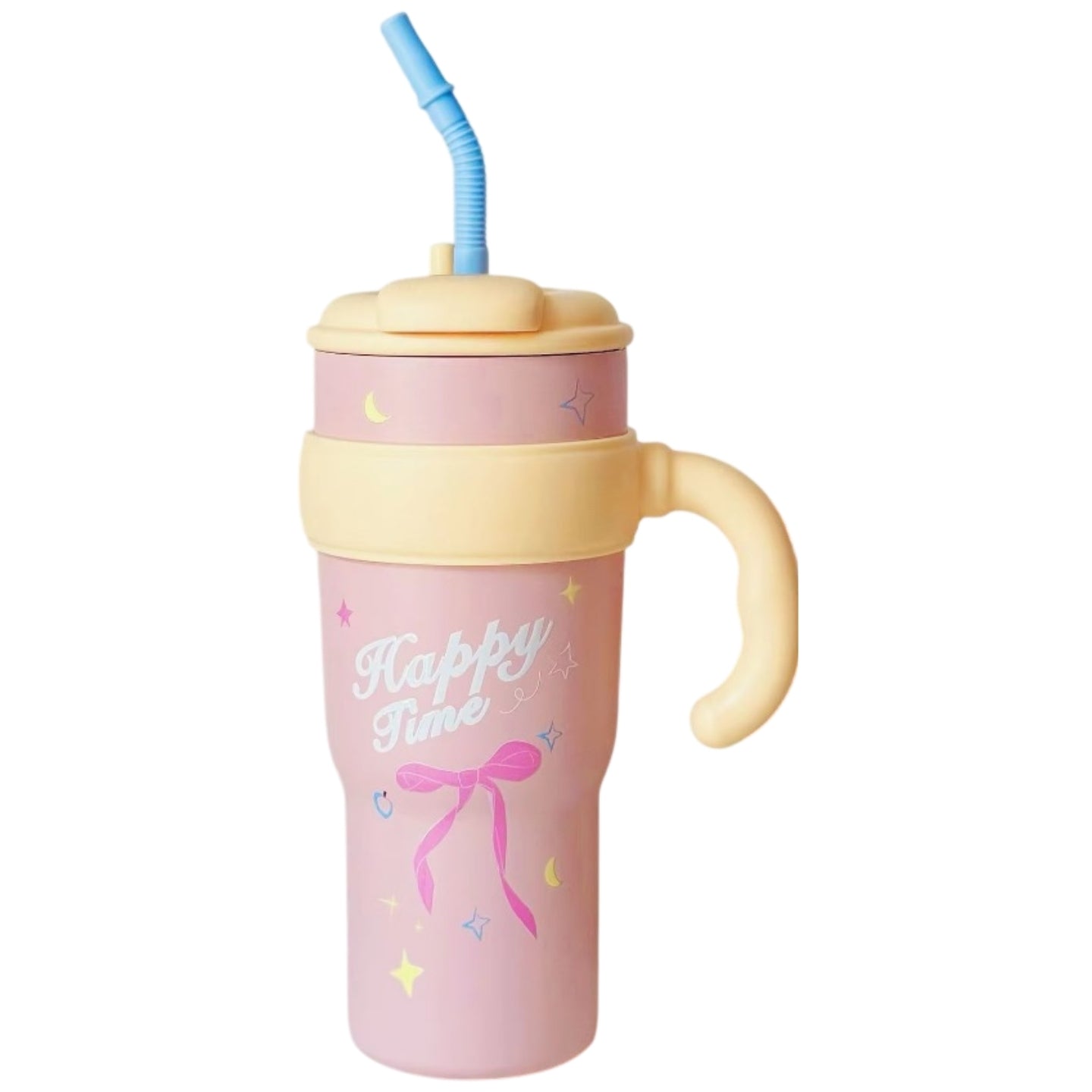 Little Angel - Kids Water Bottle 1100Ml 316 Stainless Steel Straw Cup