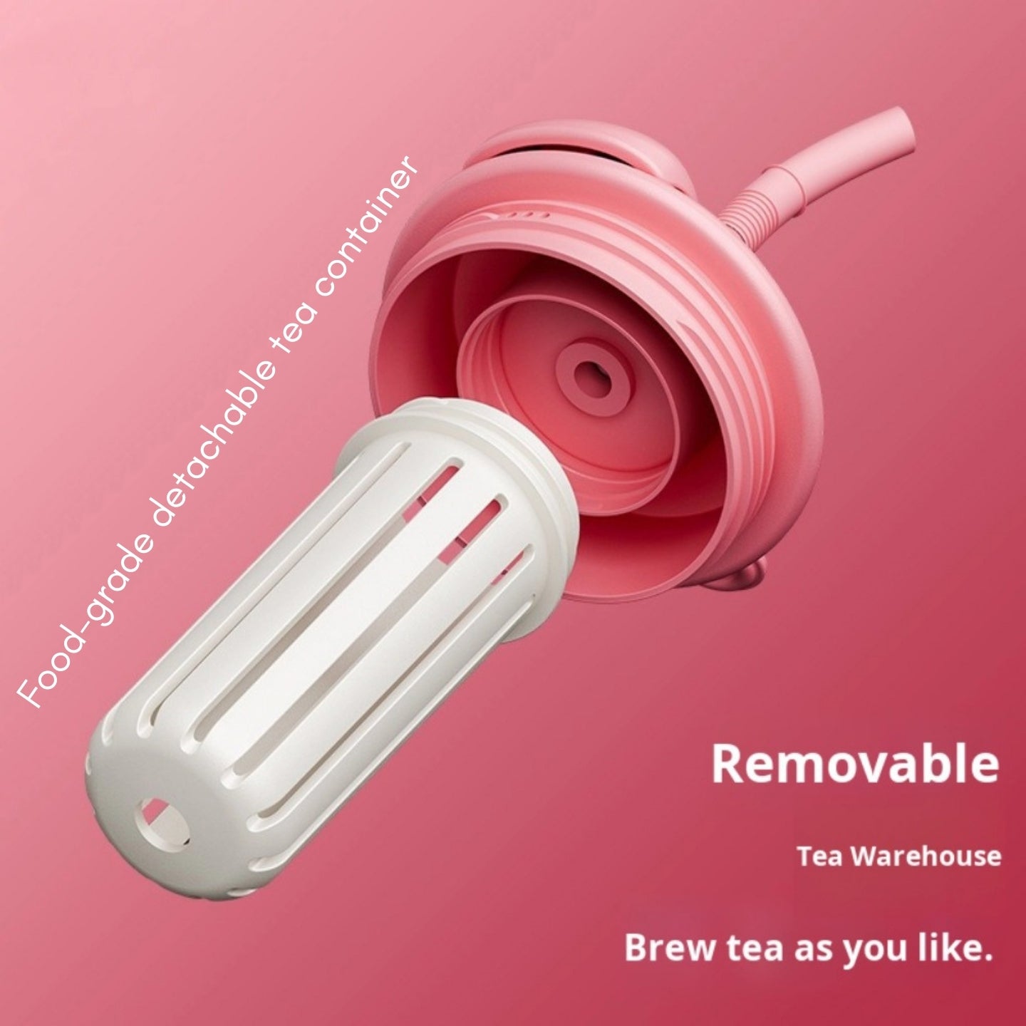 Little Angel - Kids Water Bottle 1100Ml 316 Stainless Steel Straw Cup