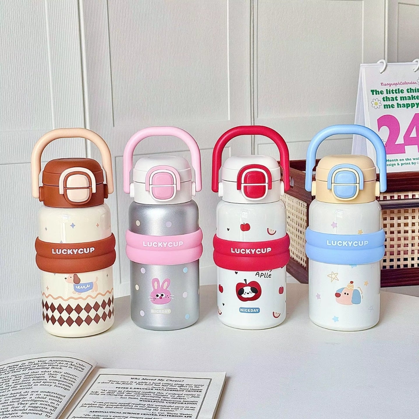 Little Angel -  Kids Water Bottle 550 Ml 316 Stainless Steel Straw Cup