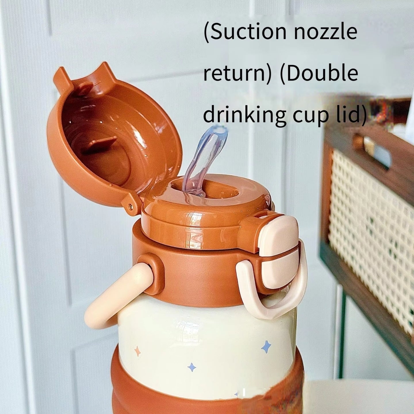 Little Angel -  Kids Water Bottle 550 Ml 316 Stainless Steel Straw Cup