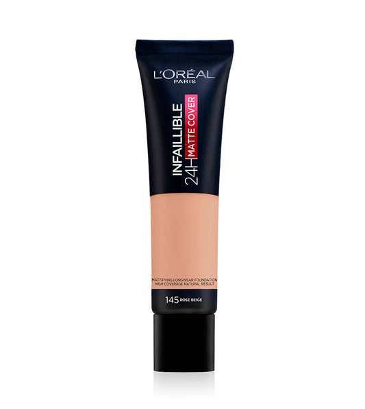 Loreal Paris Infallible Matte Cover 145 Rose Beige 30Ml