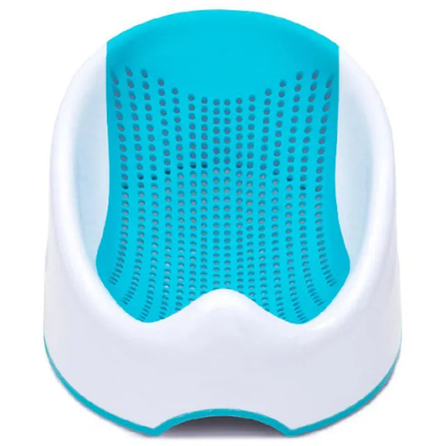 Little Angel - Baby Bath Seat Booster For Newborn For 3 - 6 Month - Blue