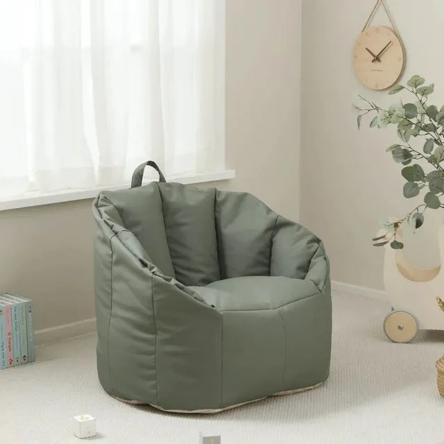 Little Angel - Kids Bean Bag Lounge Pouf Lazy Chair - Green