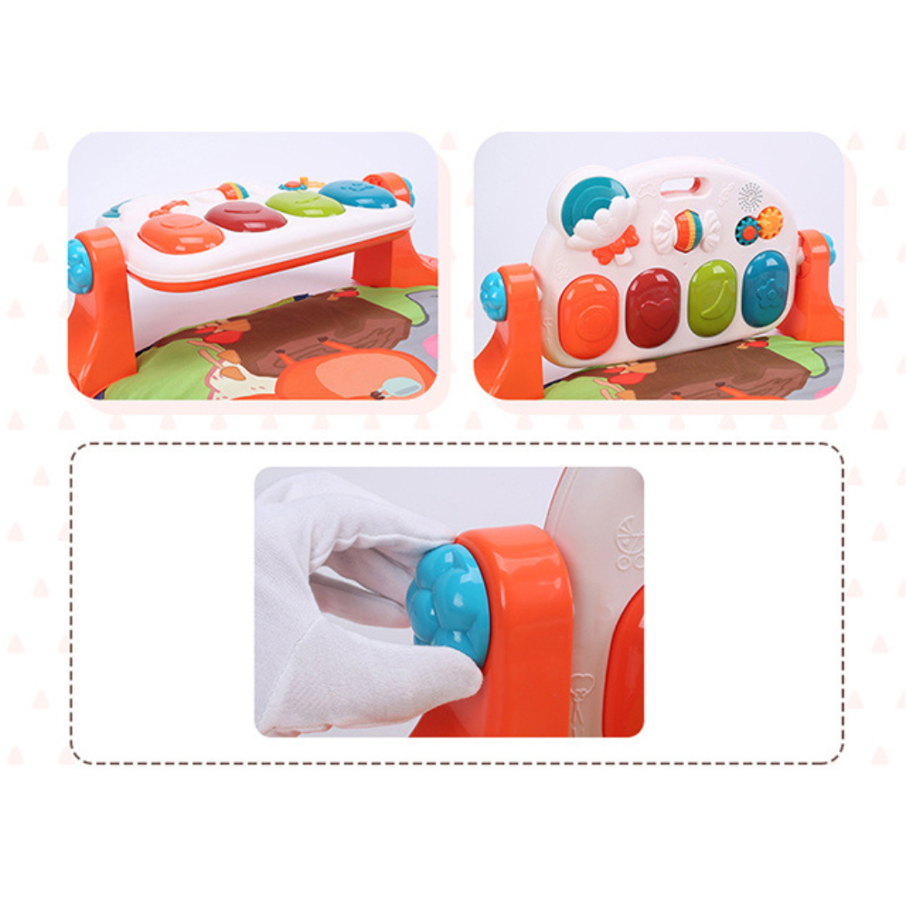 Little Angel – Baby Play Gym Activity Mat for Infants with Music toys