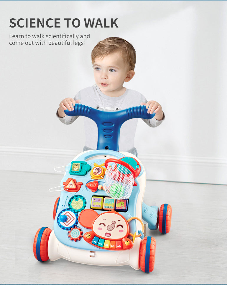 Little Angel – Learning Baby Walker with Ride-On & Push Walker 5 in 1