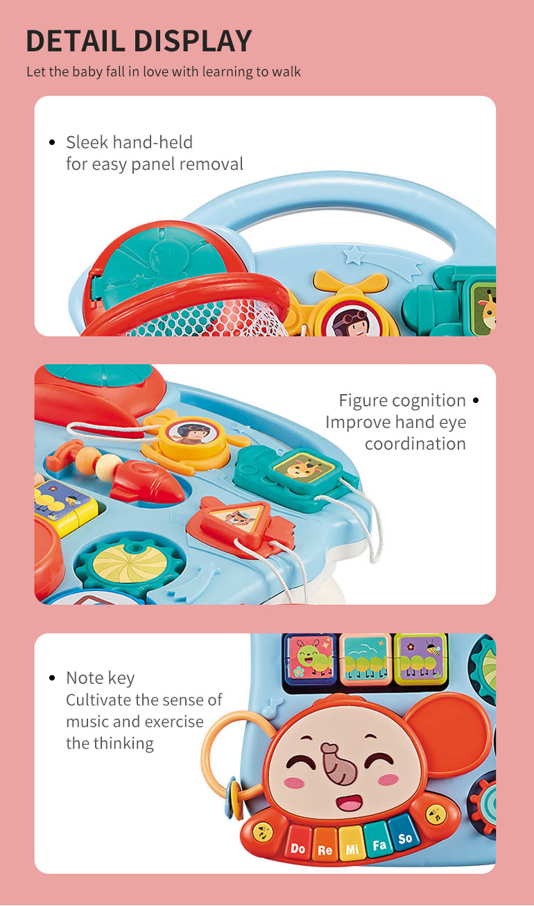 Little Angel – Learning Baby Walker with Ride-On & Push Walker 5 in 1