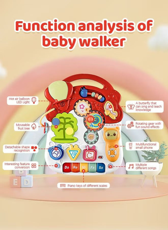 Little Angel – Learning Baby Walker with Ride-On & Push Walker 5 in 1